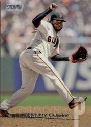 2018 Stadium Club Base Set Johnny Cueto #5 card