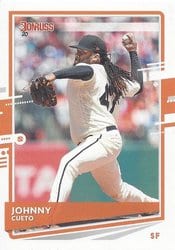 2020 Donruss Base Set Johnny Cueto #101 card