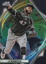 2022 Topps Cosmic Chrome Base Set Johnny Cueto #94 card