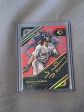 2025 Topps Diamond Icons Black PolychromatINK Autographs Johnny Damon #BPA-JDA card