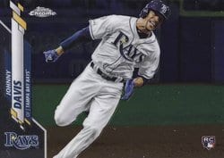2020 Topps Chrome Update Base Set Johnny Davis #U-18 card