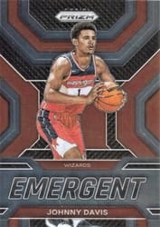 2022-23 Panini Prizm Emergent Johnny Davis #13 card