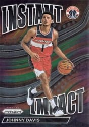 2022-23 Panini Prizm Instant Impact Johnny Davis #13 card
