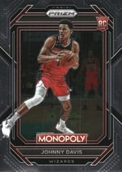 2022-23 Panini Prizm Monopoly Base Set Johnny Davis #90 card