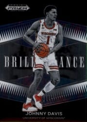 2022 Panini Prizm Draft Picks Brilliance Johnny Davis #BR-JD card
