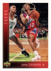 1993-94 Upper Deck Base Set Johnny Dawkins #151 card