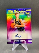 2024-25 Hoops Rookie Ink Johnny Furphy #RI-FUR card