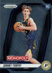 2024-25 Panini Prizm Monopoly Base Set Johnny Furphy #60 card