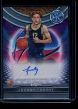 2024-25 Topps Chrome Topps Certified Autograph Issue Rookies Johnny Furphy #TCRA-JF card