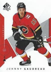 2018-19 SP Authentic Base Set Johnny Gaudreau #60 card