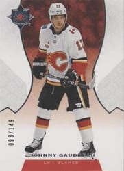 2019-20 Upper Deck Ultimate Collection Base Set Johnny Gaudreau #59 card