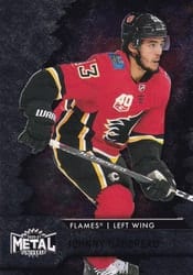 2020-21 SkyBox Metal Universe Base Set Johnny Gaudreau #13 card