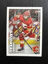 2022 Topps NHL Sticker Johnny Gaudreau #74 card
