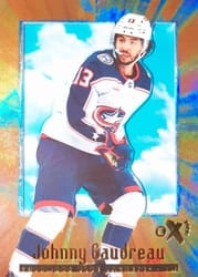 2023-24 SkyBox E-X 2000 Base Set Johnny Gaudreau #24 card