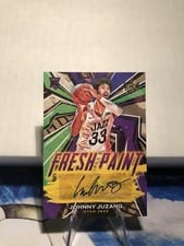 2022 Panini Court Kings Fresh Paint Autographs Johnny Juzang #FP-JJU card