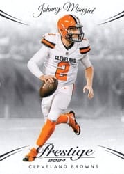2024 Panini Prestige Base Set Johnny Manziel #73 card