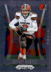 2024 Panini Prizm Deca Base Set Johnny Manziel #73 card