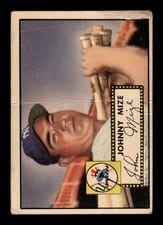 1952 Topps Johnny Mize #129 card