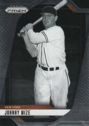2025 Panini Prizm Base Set Johnny Mize #113 card