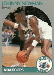 1990-91 Hoops Base Set Johnny Newman #403 card