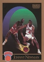 1990-91 SkyBox Base Set Johnny Newman #190 card