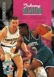 1992-93 SkyBox Base Set Johnny Newman #26 card
