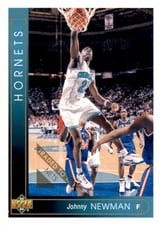 1993-94 Upper Deck Base Set Johnny Newman #277 card