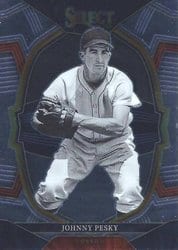2023 Panini Select Base Set Johnny Pesky #54 card