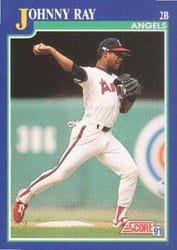 1991 Score Base Set Johnny Ray #31 card