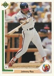 1991 Upper Deck Base Set Johnny Ray #678 card