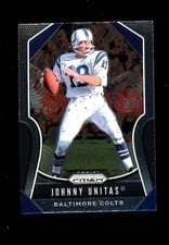 2019 Panini Prizm Johnny Unitas #150 card