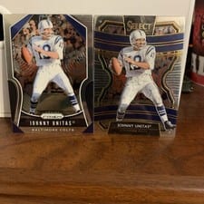 2019 Panini Select Johnny Unitas #22 card