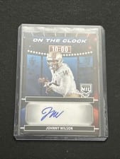 2024 Panini Prestige On the Clock Signatures Johnny Wilson #OTC-JWN card
