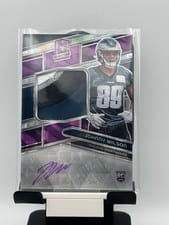 2024 Panini Spectra Rookie Patch Autographs Johnny Wilson #233 card