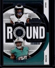 2024 Panini Contenders Round Numbers Johnny Wilson / Malik Washington #20 card