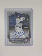 2025 Bowman Draft Chrome Prospect Autographs JoJo Parker #CPA-JP card