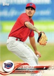 2018 Topps Pro Debut Base Set JoJo Romero #99 card