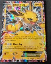 2016 Generations Jolteon-EX #28 card