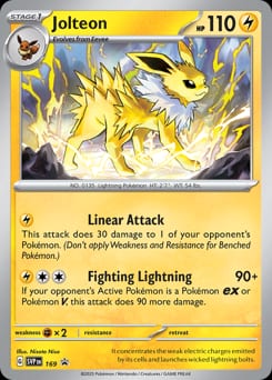 2022 Scarlet & Violet Promos Jolteon #169 card