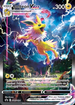 2019 SWSH Black Star Promos Jolteon VMAX #SWSH184 card