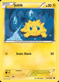 Dark Explorers Joltik #42 card