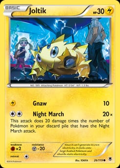 2014 Phantom Forces Joltik #26 card
