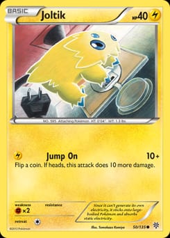 2013 Plasma Storm Joltik #50 card