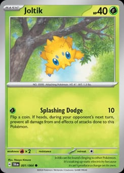 2024 Shrouded Fable Joltik #1 card