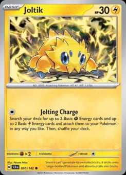 2024 Stellar Crown Joltik #50 card