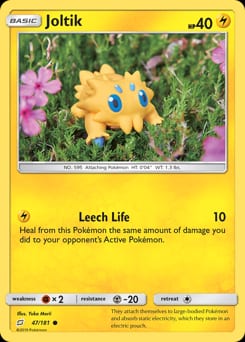 2019 Team Up Joltik #47 card