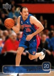 2002-03 Upper Deck Base Set Jon Barry #253 card