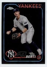 2024 Topps Chrome Update Sapphire Edition Base Set Jon Berti #USCS124 card