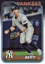 2024 Topps Update Base Set Jon Berti #US124 card