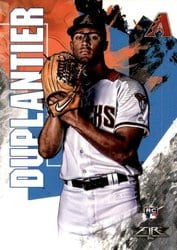 2019 Topps Fire Base Set Jon Duplantier #91 card